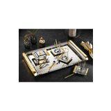 ÖzSa Home Islamoğlu X-large Gold 40 Parça Çay Seti 304 Kalite Paslanmaz Çelik