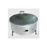 ÖZSAL Ekmek Tandırı-gözleme-yufka Sobası- 60 Cm Çift Saclı Çıkarılabilir Ayaklı