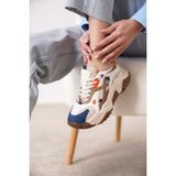 Özse Shoes Günlük Kadın Spor Ayakkabı - Lacivert - Yeşil