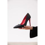 Özse Shoes Luxury Kadın Yüksek Topuklu Ayakkabı - Siyah