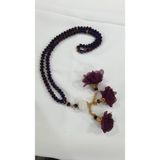 Özselam Kristal 99 Lu 3 Güllü Tesbih - Mürdüm