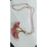 Özselam Kristal 99 Lu 3 Güllü Tesbih - Pembe