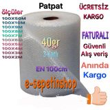 Özson Balonlu Naylon Havalı Ambalaj Patpat Pıt Pıt Rulosuz 40 G 100 CM x 10 M
