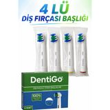 Ozsport Diş Fırçası Yedek Başlığı - Oral B | Braun Uyumlu - Elektrikli Diş Fırçası Yedek Başlıkları - 4 Adet