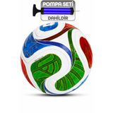 Ozsport Futbol Topu Trionix 2026 Dünya Kupası Pompa Dahil Set Dayanıklı Sert Zemin Halı Saha Topu No:5