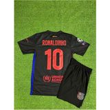 Ozsports Barcelona Yeni Sezon Ronaldinho Çocuk Forması (Black) - 10 - 11 Yaş - Çok Renkli