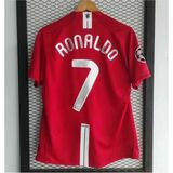 Ozsports Manchester/united 2008 Moskova Şampiyonlar Ligi Finali Cristiano Ronaldo Kısa Kol Forması - Çok Renkli