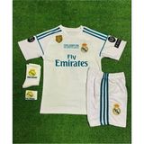 Ozsports Real Madrid 2017/18 Kiev Şampiyonlar Ligi Finali Sergio Ramos Çocuk Forması 4'lü Set - 8 - 9 Yaş - Çok Renkli