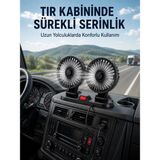 Özssay Çift Başlıklı Araç Içi USB Vantilatör Soğutucu Fan