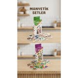 Özssay Manyetik Mıknatıslı Eğitici Oyuncak Set 30 Hayvan Parça 26 Sebze Meyve Magnet