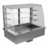 Öztiryakiler 100 cm ETA - 21H10 Model Ankastre Self Servis Sıcak Teşhir Dolabı