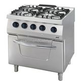 Öztiryakiler 7865.N1.80708.10L 4 lü Gazlı 80x70x85 700 Seri L Kuzine