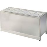 Öztiryakiler 7912.19070.10 Sıcak Servis Ünitesi, Elektrikli Sıcaklık Dolaplı, 190x70 Cm