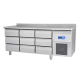 Öztiryakiler 79E3.36LMV.03 9 Çekmeceli Yatay Tip Derin Dondurucu, Ta 360 Lmv, 304 Kalite