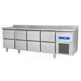 Öztiryakiler 79E3.46LMV.02 8 Çekmeceli Yatay Tip Derin Dondurucu, Ta 460 Lmv, 304 Kalite