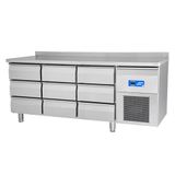 Öztiryakiler 79E3.46LMV.03 12 Çekmeceli Yatay Tip Derin Dondurucu, Ta 460 Lmv, 304 Kalite