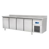 Öztiryakiler 79E3.47LMV.00 4 Inox Kapılı Yatay Tip Derin Dondurucu, Tag 470 Lmv, 304 Kalite