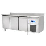 Öztiryakiler 79E4.37LMV.00 3 Inox Kapılı Yatay Tip Derin Dondurucu, Tag 370 Lmv, 430 Kalite
