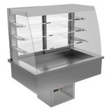 Öztiryakiler 7ETA.21C10.SS Ankastre Self Servis Soğuk Teşhir Dolabı, 100 Cm, Eta - 21c10 Model