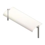Öztiryakiler Bombe Camlı 190x30 cm Servis Rafı