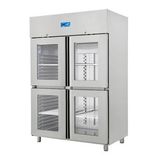 Öztiryakiler Dört Yarım Cam Kapılı Dik Tip Buzdolabı , K Tip , Gn 1200 Nmv Model, 304 Kalite