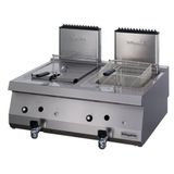 Öztiryakiler OFGI 8070 Set Üstü Gazlı Çiftli 24 lt Isı Ayarlı Fritöz