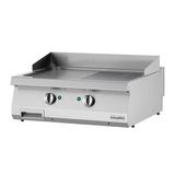 Öztiryakiler OGE 8070 1/2 N Yarı Oluklu Plate 80x70 cm Elektrikli Grill