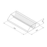 Öztiryakiler Orta Tip Filtreli 350x150 cm Davlumbaz