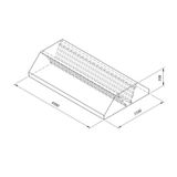 Öztiryakiler Orta Tip Filtreli 400x250 cm Davlumbaz