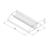 Öztiryakiler Orta Tip Filtreli 500x200 cm Davlumbaz