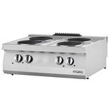 Öztiryakiler OSOE 8070 Dörtlü 80x70x30 cm Set Üstü Elektrikli Ocak