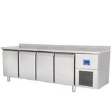Öztiryakiler TAG 470 NTV 240x70 cm Dört Kapılı Inox Pizza Hazırlık Tablalı Kapılı Buzdolabı