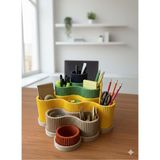 Öztürk Makine Masaüstü Organizer - 20X20 - Çok Renkli