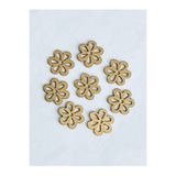 Öztürk Papatya Yazma, Oya, Abiye, Havlu, Çeyizlik, Takı, Halay Mendili Plastik Ince Pul 15gr. 600 Ad. Gold.