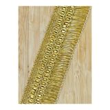Öztürk Tuhafiye Sim ve Metalize Lürex Dekoratif Kenar Güpür Şerit Dantel 5 cm x 1 metre.
