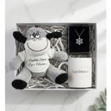Özür Dilerim Hediye Seti - Barışma, Özür Hediyesi (Peluş Eşek & Kupa & Kolye), Sevgiliye Affettirme Hediyesi (Model 2) Vega50873