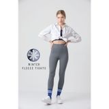 Ozy Fashion Kışlık Polarlı Fitilli Kadın Yüksek Bel Dikişsiz Tayt