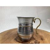 Özyetişen Metal Krom Çelik Ayran Bardağı 1 Adet - Gri