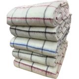 Özyün Merinos Kuzu Yünü Çift Kişilik Yün Battaniye %100 Yün Doğal Yumuşacık Kalın 180 x 220 - Çok Renkli - 180 x 200 cm