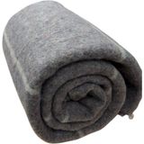 Özyün Tek Kişilik Battaniye Çok Yumuşak %100 Yün &wool Blanket&wery Soft - Gri - 160 x 220 cm