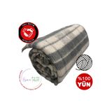 Özyün Yüzdeyüz yün tek kişilik battaniye ultra soft,üst kalite,en doğal yöntemlerle üretilmiştir