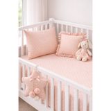 Ozz Baby %100 Pamuk Ranforce Lastikli Bebek Çarşafı-Renkli Desenli(70X120X15)(60X110X20)Park Yatak Çarşaf