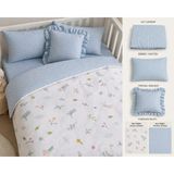 Ozz Baby Anne Yanı ; Park Beşik Bebek Çocuk Nevresim Takımı (100X15) 4 Parça Tam Set LASTİKLİ Çarşaf (80X120) Yastık Kılıfı (35X45) Fırfırlı Kırlent (35X35) %100 Cotton - Beyaz - Mint Yeşili - Pembe - 100 x 150 cm
