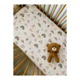 Ozz Baby ANNE YANI PARK BEŞİK YATAK %100 PAMUK BEBEK LASTİKLİ ÇARŞAF (70X120X16CM)