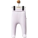 Ozz Baby Yeni Doğan 0-3 3-6 Ay Arası Patikli Beli Konforlu Patikli Pantalon - Lila - 0 - 3 Ay