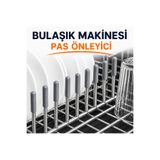 ozzen Bulaşık Makinesi Sepet Teli Koruyucu Kapak 50 Adet – Pas Önleyici Uç Başlık