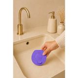 ozzen LİLA Lavabo Kötü Koku Giderici Önleyici Silikon Mat Sızdırmaz Lavabo Tıkacı Lavabo Tıpası