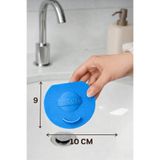 ozzen MAVİ Lavabo Kötü Koku Giderici Önleyici Silikon Mat Sızdırmaz Lavabo Tıkacı Lavabo Tıpası
