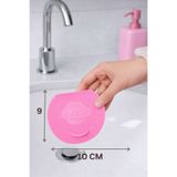ozzen PEMBE Lavabo Kötü Koku Giderici Önleyici Silikon Mat Sızdırmaz Lavabo Tıkacı Lavabo Tıpası