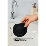 ozzen SİYAH Lavabo Kötü Koku Giderici Önleyici Silikon Mat Sızdırmaz Lavabo Tıkacı Lavabo Tıpası